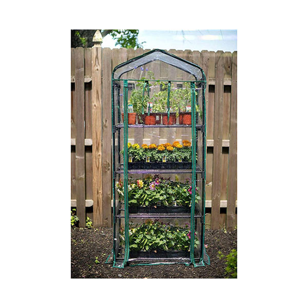 Kinzo Kweekkas | Kinzo | 69 x 49 x 160 cm (4 lagen, Foliekas, Ritssluiting, Doorzichtig) 871125219565 K170501645 - 8