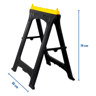 Kinzo Schraag | Kinzo | 61 x 54 x 78 cm (2 stuks, Opvouwbaar, Max. 170 kg) 871125216219 K170116449 - 3