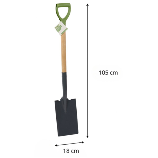Kinzo Spade | Kinzo | 105 x 18 x 5 cm (D-handvat) 871125227063 K101303043 - 2