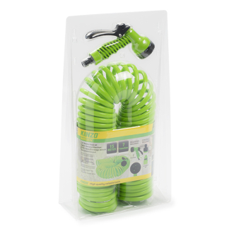 Kinzo Spiraalslang | Kinzo | 15 meter (Incl. sproeikop en koppelstuk) 871125207427 K170505333 - 3