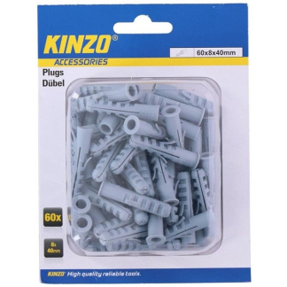 Kinzo Spreidplug | Kinzo | 60 stuks (8x40)  K180107500 - 
