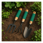 Kinzo Tuingereedschapset | Kinzo | 3-delig 871125230418 K170116447 - 3