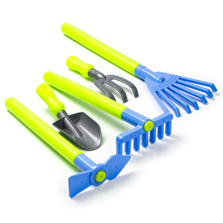 Kinzo Tuingereedschapset | Kinzo | 5-delig (Voor kinderen, Tuingereedschap, Kunststof) 871125226838 K170130320 - 1