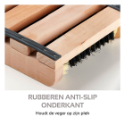 Kinzo Voetenveger | Gardalux | 35 x 26 (Hout, Anti-slip, Zijborstels, Lichtgewicht) 871125253749 K101303030 - 6