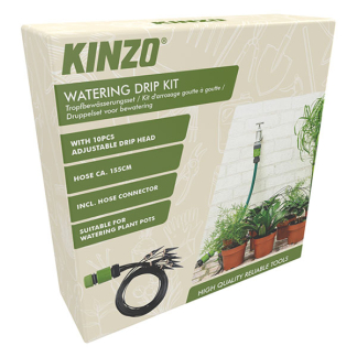 Kinzo Waterdruppelaarset | Kinzo | 10-delig (Incl. slangaansluiting) 871125227199 K170103279 - 2