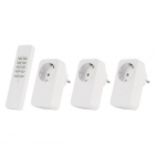 KlikAanKlikUit draadloze schakelaarset ACD3-1000R (Drie stopcontactschakelaars met afstandsbediening) ACD3-1000R K140202210 KlikAanKlikUit draadloze schakelaarset ACD3-1000R (Drie stopcontactschakelaars met afstandsbediening) ACD3-1000R K140202210