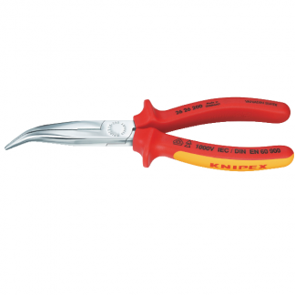 Knipex Radiotang | Knipex | 20 cm (Gebogen, Type 2, Rood/Geel) 2626200 K100111002 - 1