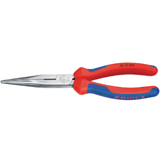 Knipex Radiotang | Knipex | 20 cm (Platspits, Type 1, Rood/Blauw) 2612200 K100111001 - 