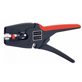 Knipex Striptang | Knipex | 19.5 cm (Automatisch, 0.03 tot 10 mm²) 12420195 K100104008 - 1