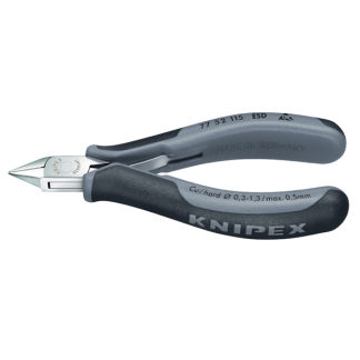 Knipex Zijsnijtang | Knipex | 11.5 cm (57 HRC, ESD) 7752115ESD K100108007 - 