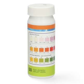 Kokido Teststrips zwembad | Kokido (50 strips, pH, Chloor, Alkaliteit) 15911381KID K180107482