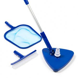 Kokido Zwembad schoonmaak set | Kokido (Schepnet, Stofzuiger, Borstel en Steel) 15900032KID K170115417 - 1