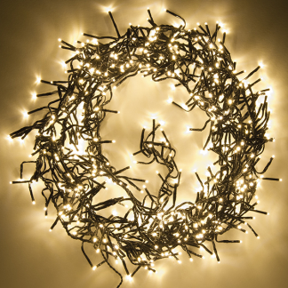 Konstsmide Clusterverlichting | 9.3 meter | Konstsmide (576 leds, Binnen/Buiten, Extra warm wit) 3861-800 K150302924 - 3