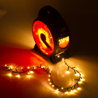 Konstsmide Clusterverlichting op haspel | 18.8 meter | Konstsmide (400 leds, Binnen/Buiten, Extra warm wit) 3844-800 K150303810 - 3
