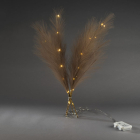 Konstsmide Decoratieve tak met verlichting | Konstsmide | 50 cm (28 leds, Pluim, Batterijen, Timer, Binnen, Bruin) 3117-970 K151001620 - 1
