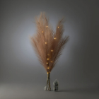 Konstsmide Decoratieve tak met verlichting | Konstsmide | 50 cm (28 leds, Pluim, Batterijen, Timer, Binnen, Bruin) 3117-970 K151001620 - 3