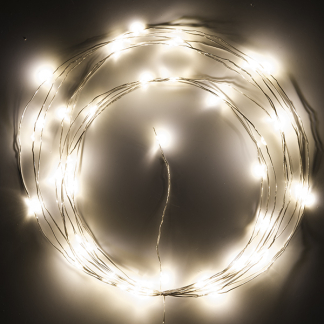 Konstsmide Draadverlichting | 10 meter | Konstsmide (50 LEDs, Druppels, Binnen) 6386-890 K150302863 - 