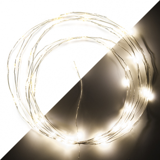 Konstsmide Draadverlichting | 10 meter | Konstsmide (50 leds, Druppels, Binnen) 6386-890 K150302863 - 1