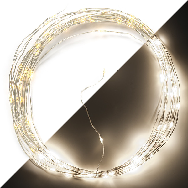 Konstsmide Draadverlichting | 14.9 meter | Konstsmide (100 leds, Druppels, Binnen) 6387-890 K150302862 - 1
