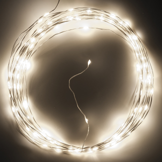 Konstsmide Draadverlichting | 14.9 meter | Konstsmide (100 leds, Druppels, Zilver, Binnen) 6387-890 K150302862 - 3