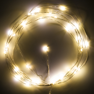 Konstsmide Draadverlichting op batterijen | 4.4 meter | Konstsmide (40 leds, Druppels, Timer, Binnen) 1461-190 K150302878 - 3
