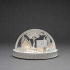 Konstsmide Houten kersthuisje | Konstsmide | 15 x 30 x 18 cm (5 leds, Batterijen, Timer) 3280-210 K150303731 - 1