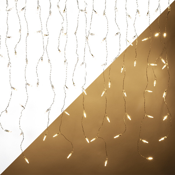 Konstsmide IJspegelverlichting | 15.1 meter | Konstsmide (200 leds, Binnen/Buiten, Extra warm wit) 2742-803 K150302840 - 1