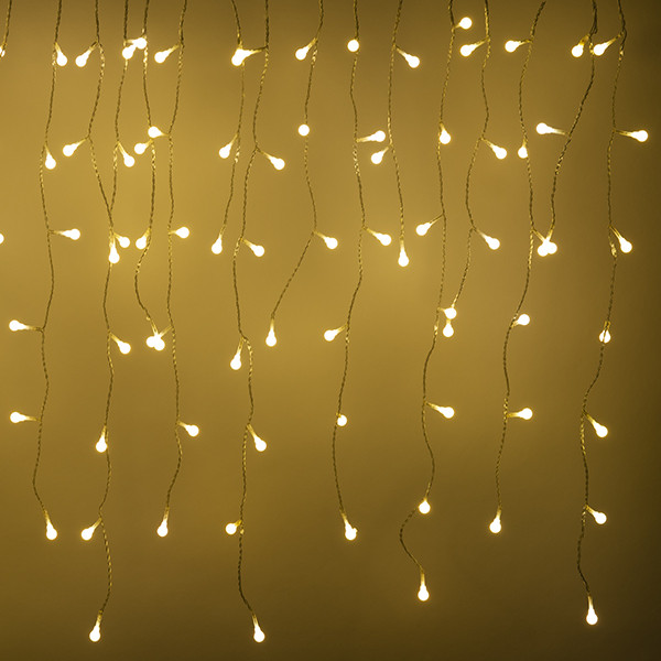 Konstsmide IJspegelverlichting | 15.1 meter | Konstsmide (200 leds, Bolvormig, Binnen/Buiten, Warm wit) 3672-103 K150302817 - 3