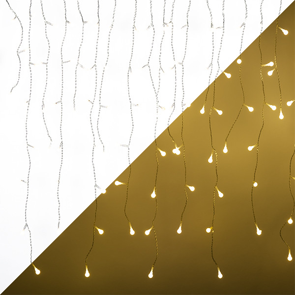 Konstsmide IJspegelverlichting | 20.3 meter | Konstsmide (400 leds, Bolvormig, Binnen/Buiten, Warm wit) 3673-103 K150302816 - 1