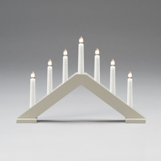 Konstsmide Kaarsenbrug | Konstsmide | 40.5 x 5 x 26.5 cm (7 leds, Beige, Hout) 3985-975 K150303763 - 2