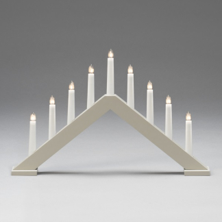 Konstsmide Kaarsenbrug | Konstsmide | 50.6 x 5 x 32 cm (9 leds, Beige, Hout) 3984-975 K150303765 - 2