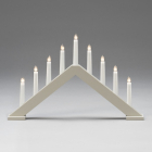 Konstsmide Kaarsenbrug | Konstsmide | 50.6 x 5 x 32 cm (9 leds, Beige, Hout) 3984-975 K150303765 - 2