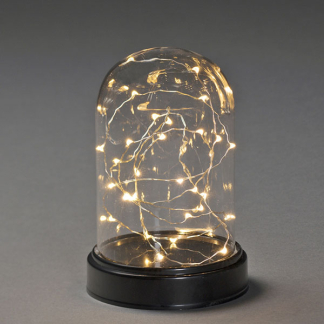 Konstsmide Kerst stolp | Konstsmide | 17.5 cm (30 leds, Timer, Batterijen, Extra warm wit) 1215-877 K151001621