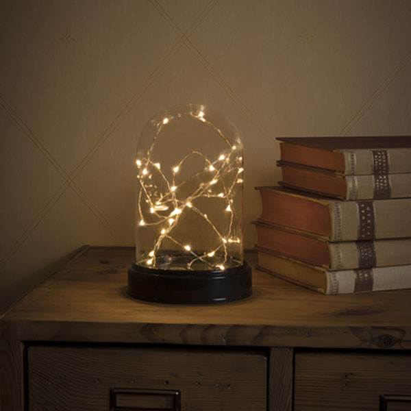 Konstsmide Kerst stolp | Konstsmide | 17.5 cm (30 leds, Timer, Batterijen, Extra warm wit) 1215-877 K151001621 - 2