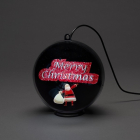 Konstsmide Kerstbol met kerstman en cadeauzak | Konstsmide | Ø 15 cm (Bewegend beeld, Timer, USB kabel) 1561-700 K150303773 - 3