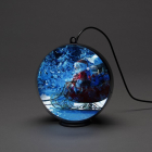 Konstsmide Kerstbol met kerstman en slee | Konstsmide | Ø 15 cm (Bewegend beeld, Timer, USB kabel) 1560-700 K150303771 - 5