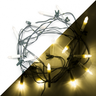 Konstsmide Kerstboomverlichting kaars | 7.1 meter | Konstsmide (15 LEDs, Binnen) 2036-010 K150302806 - 