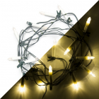 Kerstboomverlichting kaars | 7.1 meter | Konstsmide (15 LEDs, Binnen)