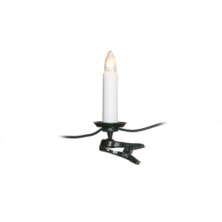 Konstsmide Kerstboomverlichting kaars | Konstsmide | 13.6 meter (25 leds, Dimbaar, Binnen, Warm wit) 2032-000 K151001245