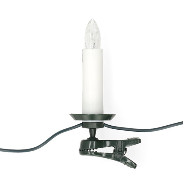 Konstsmide Kerstboomverlichting kaars | Konstsmide | 9.1 meter (16 kaarsen, Binnen, Warm wit) 2010-000 K151001244 - 1
