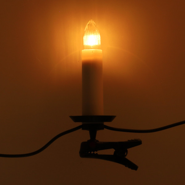 Konstsmide Kerstboomverlichting kaars | Konstsmide | 9.1 meter (16 kaarsen, Binnen, Warm wit) 2010-000 K151001244 - 5