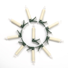 Konstsmide Kerstboomverlichting kaars | Konstsmide (LED, 10 stuks, Batterij, Snoerloos, Binnen) 1901-100 K150302814 - 2