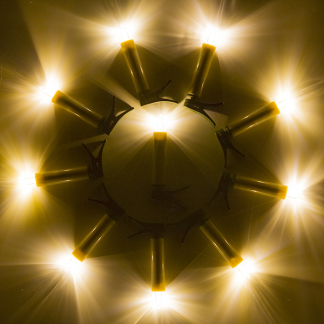 Konstsmide Kerstboomverlichting kaars | Konstsmide (Led, 10 stuks, Batterij, Snoerloos, Binnen) 1901-100 K150302814 - 3