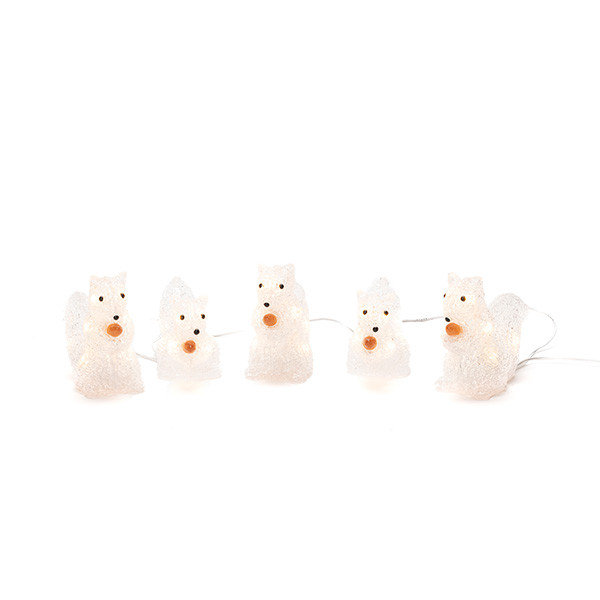 Konstsmide Kerstfiguur eekhoorn | Konstsmide | 12 cm | 5 stuks (5x8 leds, Acryl, Binnen/Buiten) 6287-103 K151001237 - 2