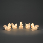 Konstsmide Kerstfiguur eekhoorn | Konstsmide | 12 cm | 5 stuks (5x8 leds, Acryl, Binnen/Buiten) 6287-103 K151001237 - 2