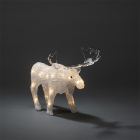 Konstsmide Kerstfiguur eland | Konstsmide | 27 x 21 cm (24 leds, Batterijen, USB, Timer, Binnen/Buiten) 6225-103 K151001235 - 2