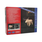 Konstsmide Kerstfiguur eland | Konstsmide | 27 x 21 cm (24 leds, Batterijen, USB, Timer, Binnen/Buiten) 6225-103 K151001235 - 7