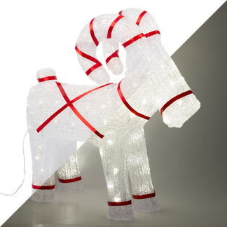 Konstsmide Kerstfiguur geit | 48 cm | Konstsmide (96 LEDs, Binnen/Buiten) 6298-103 K150303745 - 