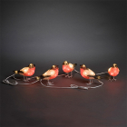 Konstsmide Kerstfiguur goudvink | Konstsmide | 15 cm | 5 stuks (5x8 leds, Acryl, Binnen/Buiten) 6269-203 K151001243 - 2