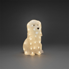 Konstsmide Kerstfiguur hond | Konstsmide | 12 cm (40 leds, Acryl, Binnen/Buiten) 6299-103 K151001238 - 2